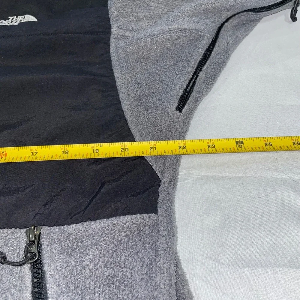 The North Face Denali Polartec Fleece Jacket Mens Medium‎ Grey Black